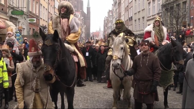 Orszak Trzech Króli przeszedł ulicami Gdańska 