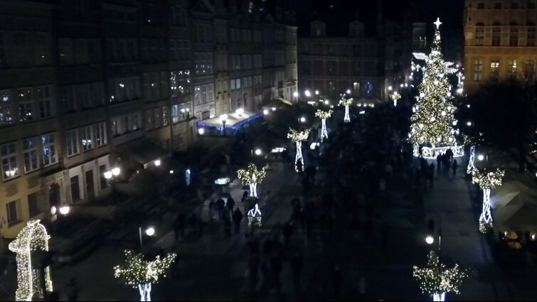 Gdańsk rozbłysnął tysiącami świateł