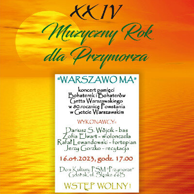 Link do opisu wydarzenia: Koncert "Warszawo ma"