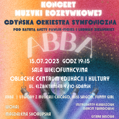 Link do opisu wydarzenia: Gdyńska Orkiestra Symfoniczna: ABBA