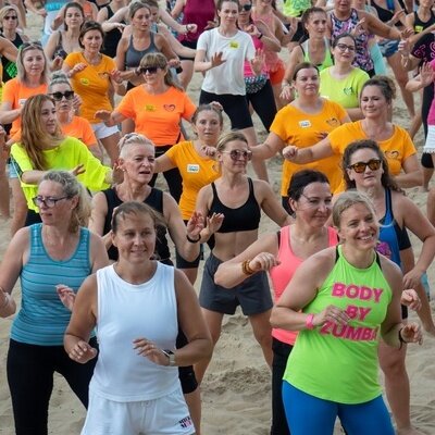 Link do opisu wydarzenia: Gdański Maraton Rusza mnie Zumba