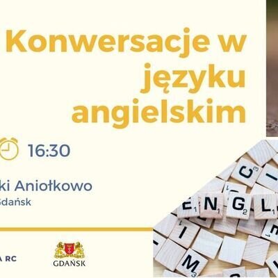 Link do opisu wydarzenia: Konwersacje w języku angielskim na poziomie A2
