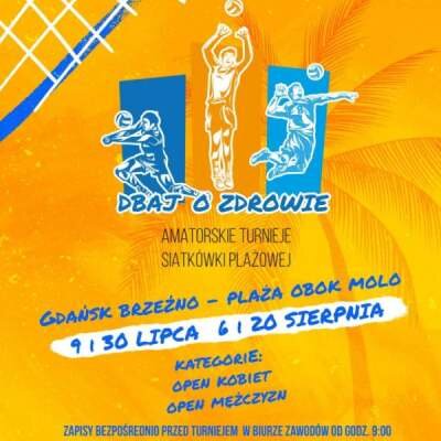 Link do opisu wydarzenia: Dbaj o zdrowie: turniej siatkówki plażowej 
