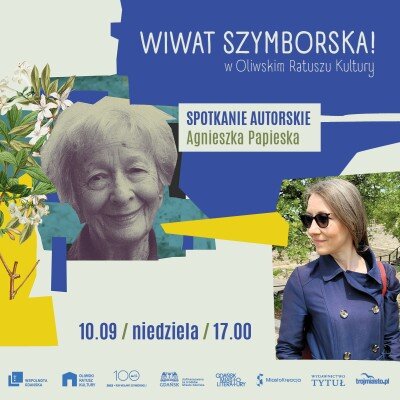 Link do opisu wydarzenia: Zachwyt i rozpacz: spotkanie z Agnieszką Papieską