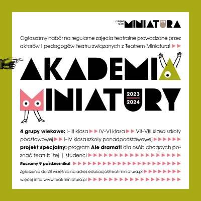 Akademia Miniatury - nabór
