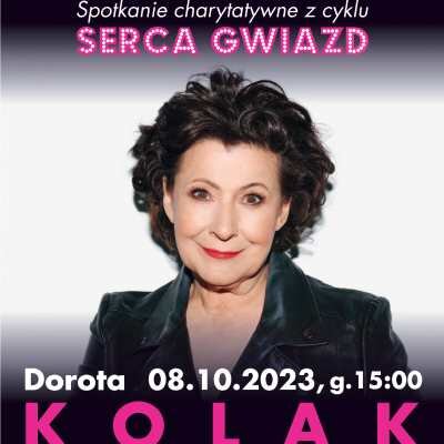 Link do opisu wydarzenia: Dorota Kolak - Serca Gwiazd w Gdańsku