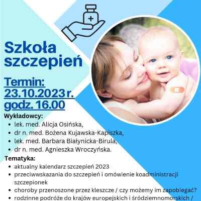 Link do opisu wydarzenia: Szkoła Szczepień