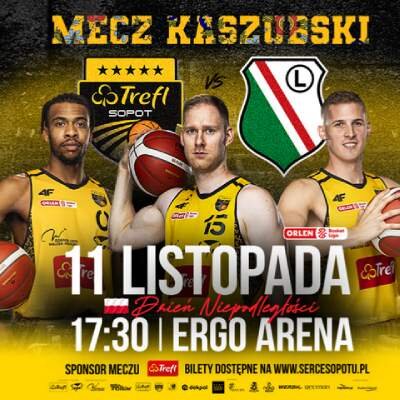 Link do opisu wydarzenia: Trefl Sopot vs Legia Warszawa