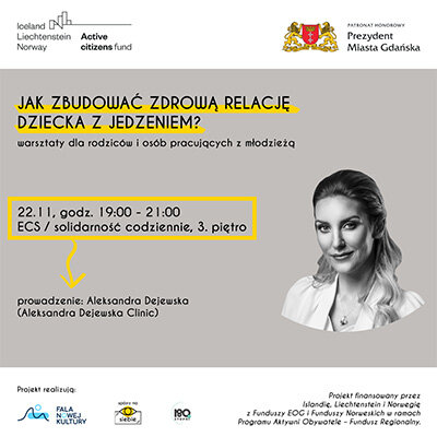 Link do opisu wydarzenia: Jak zbudować zdrową relację dziecka z jedzeniem?