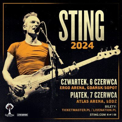 Link do opisu wydarzenia: Sting w Gdańsku