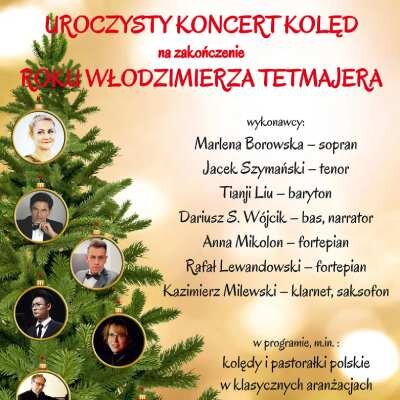 Link do opisu wydarzenia: Koncert kolęd na zakończenie Roku Włodzimierza Tetmajera