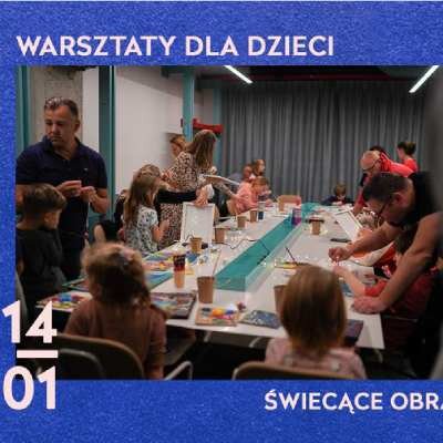 Link do opisu wydarzenia: Montownia dla dzieci: Święcące obrazy