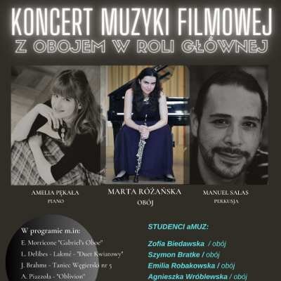 Link do opisu wydarzenia: Koncert muzyki filmowej z obojem w roli głównej