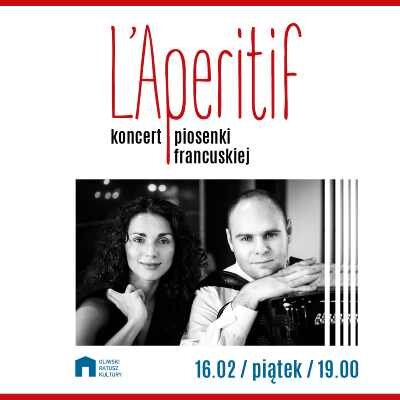 Link do opisu wydarzenia: L'Aperitif – koncert piosenki francuskiej