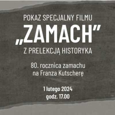 Link do opisu wydarzenia: Pokaz filmu "Zamach"
