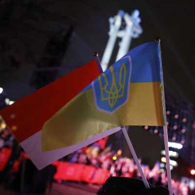 Link do opisu wydarzenia: Solidarni z Ukrainą: Wiec solidarności z Ukrainą