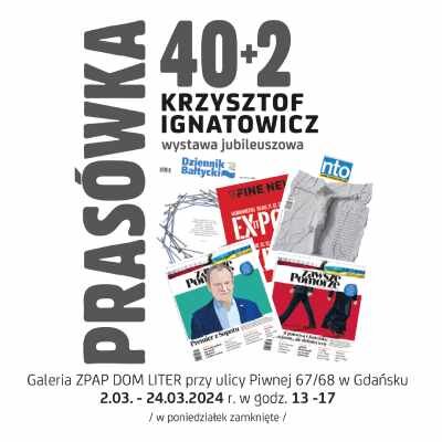 Link do opisu wydarzenia: Wystawa Krzysztofa Ignatowicza