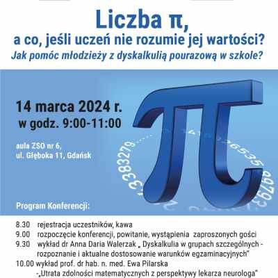 Link do opisu wydarzenia: Dyskalkulia – problem maturzystów