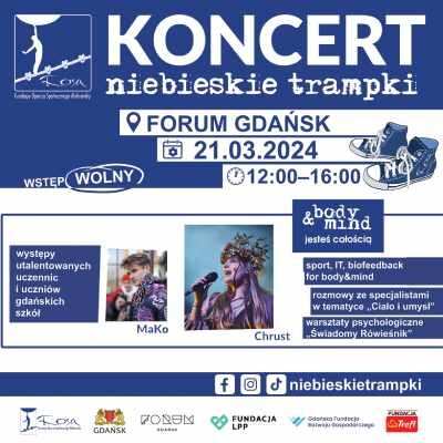 Link do opisu wydarzenia: Koncert "Niebieskich Trampek"