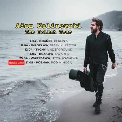 Link do opisu wydarzenia: Peron 5: Adam Kalinowski