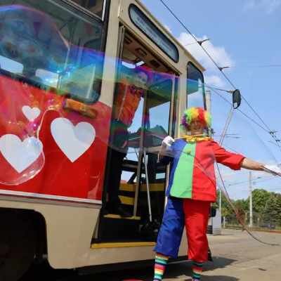 Link do opisu wydarzenia: Tramwaj z atrakcjami dla najmłodszych 