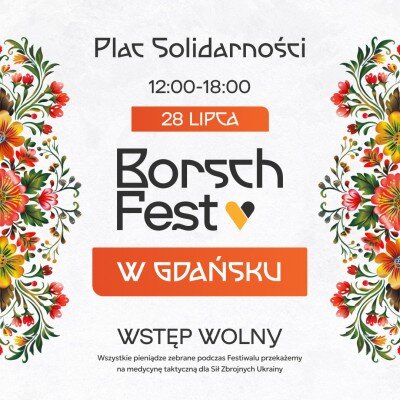 Link do opisu wydarzenia: Festiwal Barszczu - Borshch Fest 2024