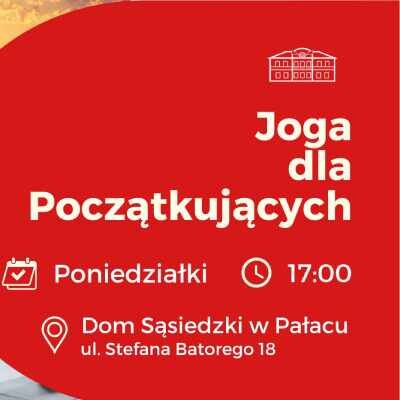 Link do opisu wydarzenia: Joga dla początkujących
