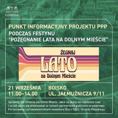 Link do opisu wydarzenia: Festyn na Dolnym Mieście