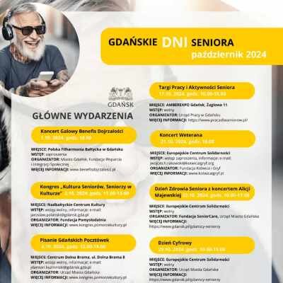 Link do opisu wydarzenia: Gdańskie Dni Seniora