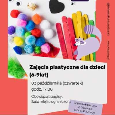 Link do opisu wydarzenia: Zajęcia plastyczne dla dzieci