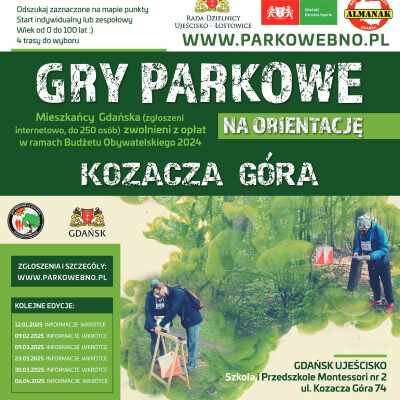 Link do opisu wydarzenia: Gry Parkowe na Orientację