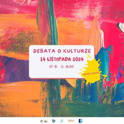 Link do opisu wydarzenia: Debata o Kulturze 2024