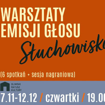 Link do opisu wydarzenia: Warsztaty emisji głosu