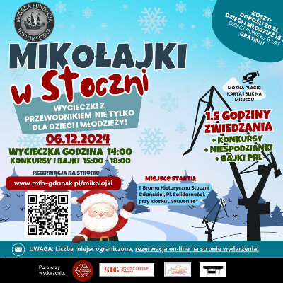 Link do opisu wydarzenia: Mikołajki w Stoczni