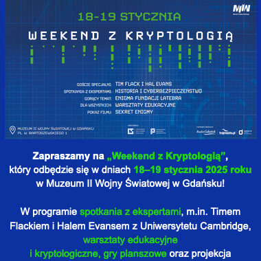 Link do opisu wydarzenia: Weekend z kryptologią