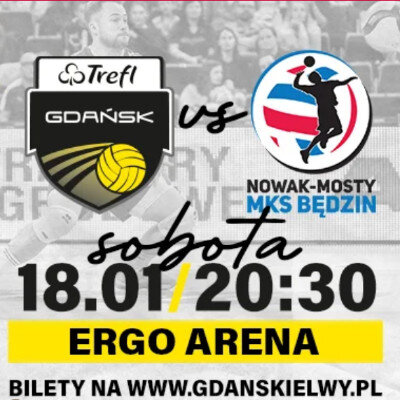 Link do opisu wydarzenia: Trefl Gdańsk vs. Nowak-Mosty MKS Będzin