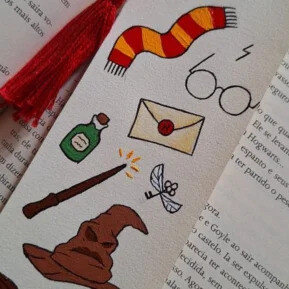 Link do opisu wydarzenia: Ferie z Harrym Potterem. Magiczne zakładki do książek