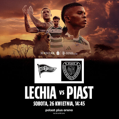 Link do opisu wydarzenia: Mecz Lechia Gdańsk - Piast Gliwice