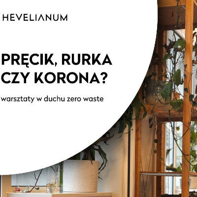 Link do opisu wydarzenia: Warsztaty w duchu zero waste Hevelianum