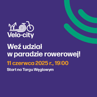 Link do opisu wydarzenia: Parada Rowerowa Velo - city