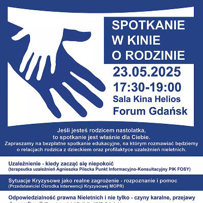 Link do opisu wydarzenia: Spotkanie w kinie o Rodzinie
