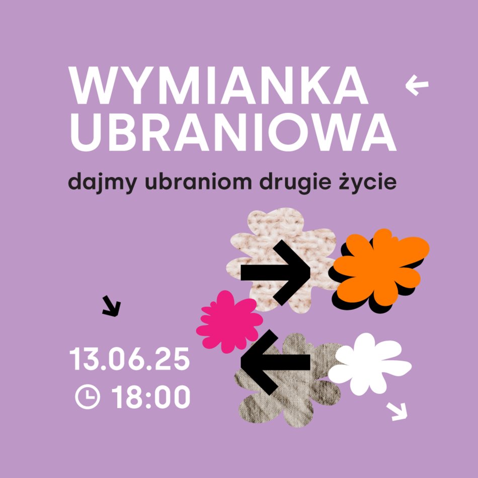 Link do opisu wydarzenia: Wymianka ubraniowa w Windzie GAK