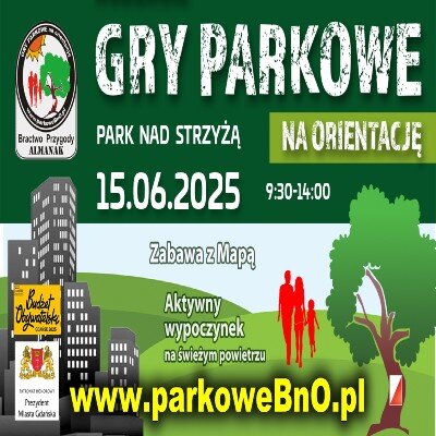 Link do opisu wydarzenia: Gry Parkowe na Orientację – Zabawa z Mapą