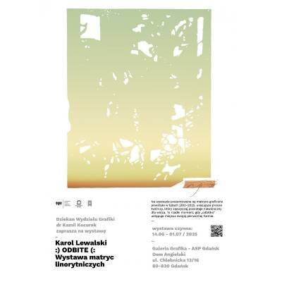 Link do opisu wydarzenia: Karol Lewalski :) ODBITE (: – Wystawa matryc linorytniczych