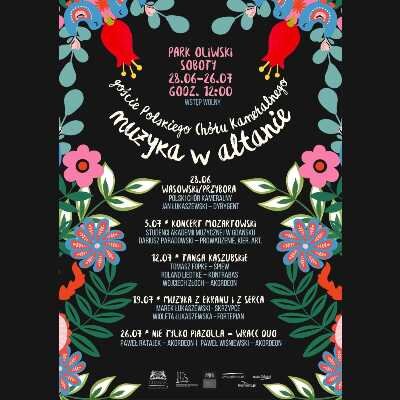 Link do opisu wydarzenia: Muzyka w altanie – Goście Polskiego Chóru Kameralnego