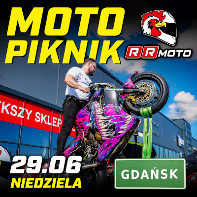 Link do opisu wydarzenia: Piknik motocyklowy RRmoto w Gdańsku
