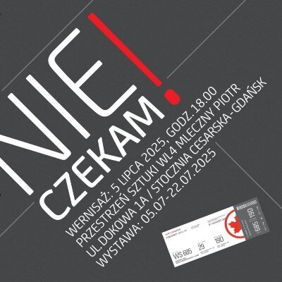 Link do opisu wydarzenia: wernisaż wystawy "NIE CZEKAM" Czesława Podleśnego i 40-lecia jego twórczości