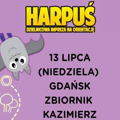 Link do opisu wydarzenia: Harpuś - bieg na orientację z mapą do Zbiornika Kazimierz!