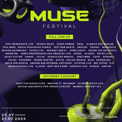 Link do opisu wydarzenia: MUSE Festival