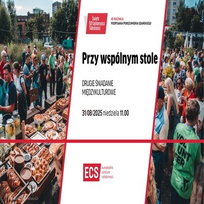 Link do opisu wydarzenia: Przy wspólnym stole. Drugie śniadanie międzykulturowe